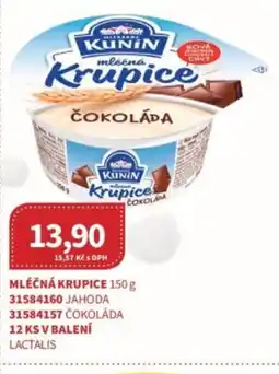 Kubík potraviny Mléčná krupice nabídka