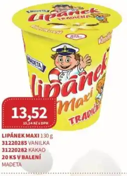 Kubík potraviny MADETA Lipánek maxi nabídka