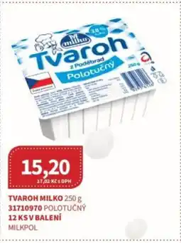 Kubík potraviny Tvaroh milko nabídka