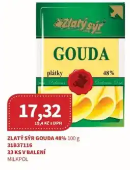 Kubík potraviny Zlatý sýr gouda 48% nabídka