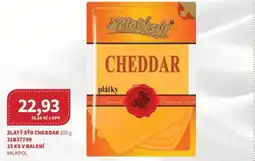 Kubík potraviny Zlatý sýr cheddar nabídka