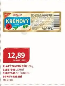 Kubík potraviny Zlatý tavený sýr nabídka