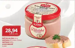 Kubík potraviny Paštika Sláma nabídka