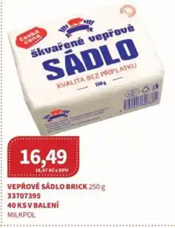 Kubík potraviny Vepřové sádlo Brick nabídka