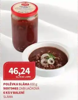 Kubík potraviny Polévka Sláma nabídka