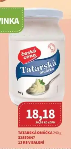 Kubík potraviny Česká cena Tatarská omáčka nabídka