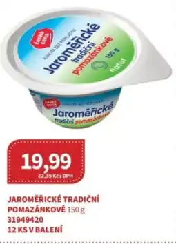 Kubík potraviny Jaroměřické tradiční pomazánkové nabídka