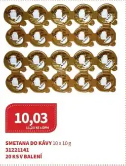 Kubík potraviny Smetana do kávy nabídka