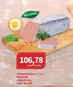 Kubík potraviny Játrová cihla nabídka