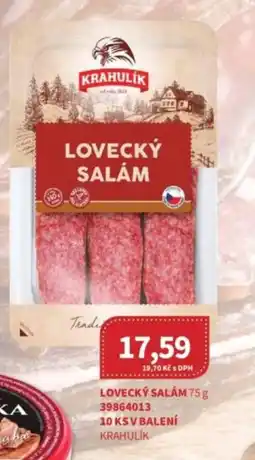 Kubík potraviny KRAHULIK Lovecký salám nabídka