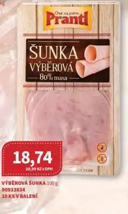 Kubík potraviny Výběrová šunka nabídka