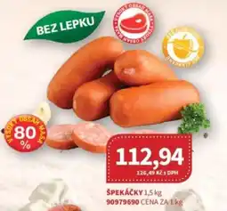 Kubík potraviny Špekáčky nabídka