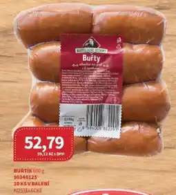 Kubík potraviny Buŕtík nabídka