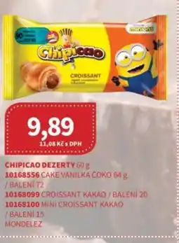 Kubík potraviny Chipicao dezerty nabídka