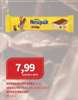 Kubík potraviny Nesquik oplatka nabídka