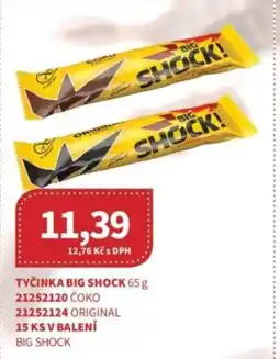 Kubík potraviny Tyčinka Big Shock nabídka