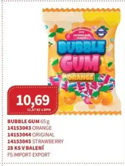 Kubík potraviny Bubble gum nabídka