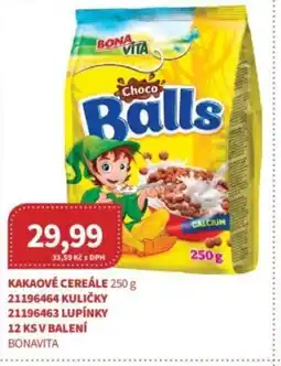 Kubík potraviny BONAVITA Kakaové cereále nabídka