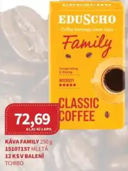 Kubík potraviny Káva family nabídka