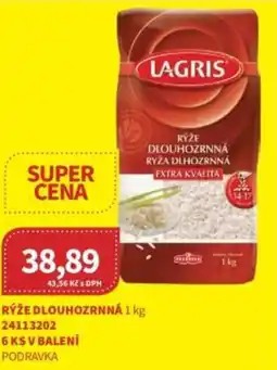 Kubík potraviny Lagris Rýže dlouhozrnná nabídka