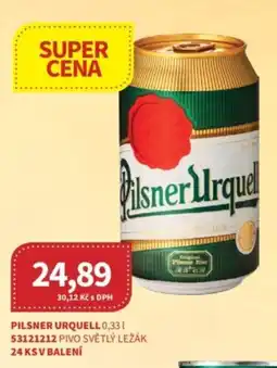 Kubík potraviny Pilsner urquell nabídka