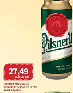 Kubík potraviny Pilsner urquell nabídka