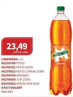 Kubík potraviny Mirinda Limonáda nabídka
