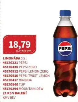 Kubík potraviny Pepsi limonáda nabídka