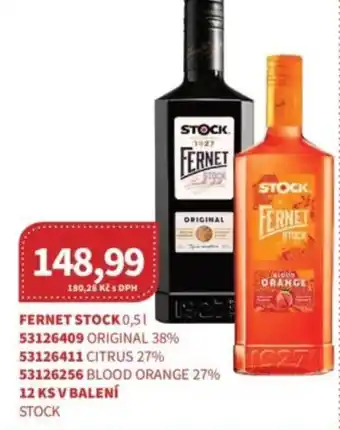 Kubík potraviny Fernet stock nabídka