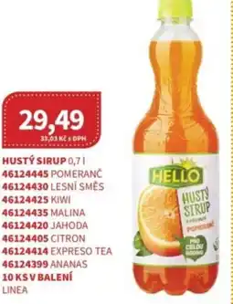 Kubík potraviny Hustý sirup nabídka