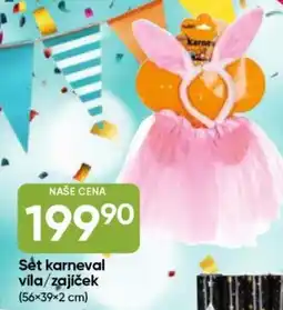 Hruška Sét karneval vila/zajíček nabídka