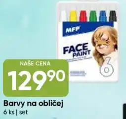 Hruška Barvy na obličej nabídka