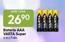 Hruška Baterie AAA VARTA Super nabídka