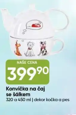 Hruška Konvička na čaj se šálkem nabídka