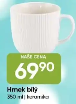 Hruška Hrnek bílý nabídka