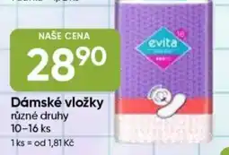 Hruška Dámské vložky nabídka
