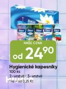 Hruška Hygienické kapesníky nabídka