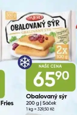 Hruška Obalovaný sýr nabídka