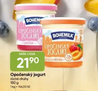 Hruška BOHEMILK Opočenský jogurt nabídka
