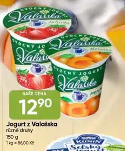 Hruška Jogurt z Valašska nabídka