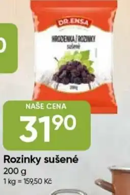 Hruška Rozinky sušené nabídka