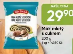 Hruška Mák mletý s cukrem nabídka