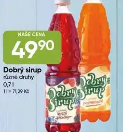 Hruška Dobrý sirup nabídka