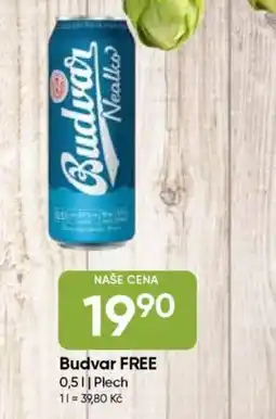 Hruška Budvar Free nabídka