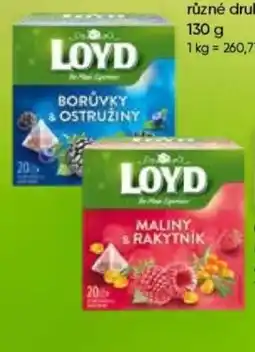 Hruška Čaj Loyd nabídka