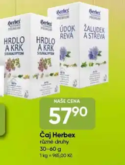 Hruška Čaj Herbex nabídka
