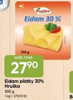 Hruška Eidam plátky 30% Hruška nabídka