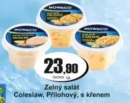Adam NOWACO Zelný salát Coleslaw, Přílohový, s křenem nabídka