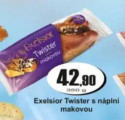 Adam Exelsior Twister s náplní makovou nabídka