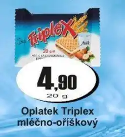 Adam Oplatek Triplex mléčno-oříškový nabídka
